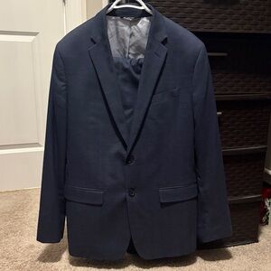 Banana Republic Navy Blue Slim Fit Suit